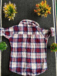 Girls Check Shirt