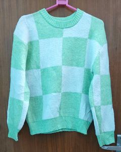 H&amp;M Checkered Sweater