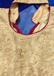 Elegant Embroidered Dress With Dupatta Pant