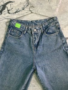 Acid Wash Denim Jeans