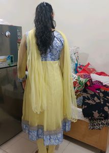 Lemon Colour Suit