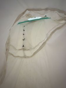 Glittery White Gown