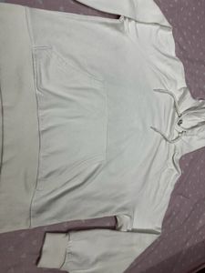 H&amp;M White Brand New Hoodie