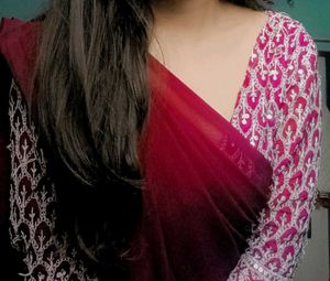 Saree With Ready Blouse