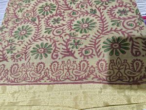 Floral Print Saree