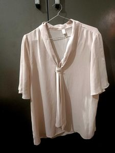 Elegant Tie-Neck Top