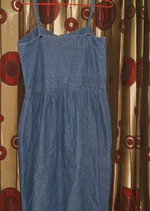 Denim Button-Down Sundress