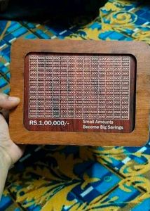 1 Lakh Savings Goal Tracker Box