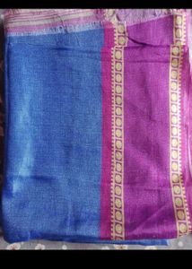 Blue &amp; Purple Ethnic Saree