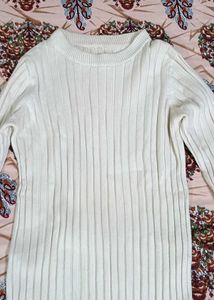 Cream Dress