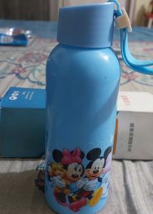 Mickey Mouse Small Glass Bottle
