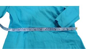 Women Kurta Sky Blue