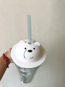 Miniso We Bare Bears Water Sipper