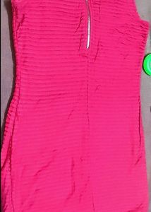 Pink Sleeveless Dress
