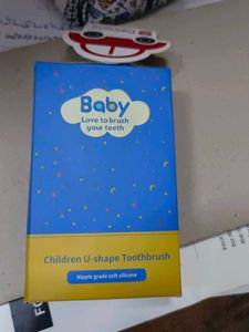 Baby Toothbrush For 2 to 9 Years Old, U Shape