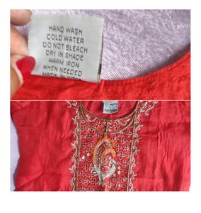 Kurti Red Orange  🧡❤️ Price Drop❤️‍🔥