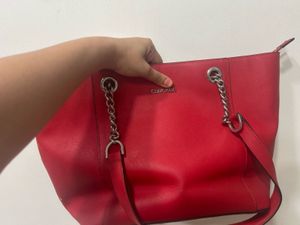 Calvin Klein Red Handbag
