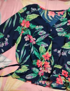 Floral Crop Top