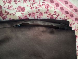 Charcoal Gray Casual Pants