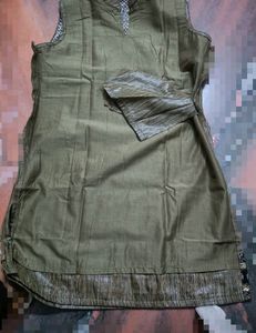 Party Wear Shining Stuff Kurti