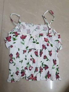 Floral Print Cami Top