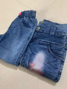 Kids Denim Jeans Pack Of 2