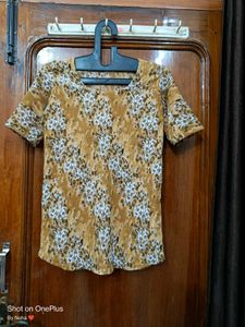 Chiffon Fabric Tiger Top