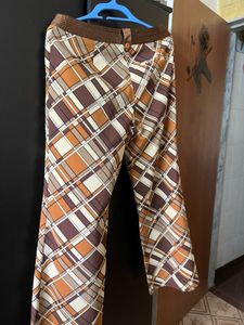 Retro Plaid Pants