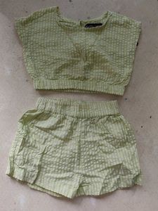 Cute Green Co-ord Set