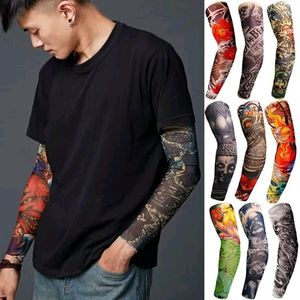 Realistic Fake Slip on Tattoo Arm Cuff Sleeves