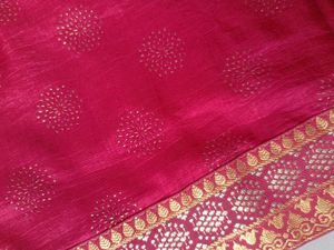 Red Saree