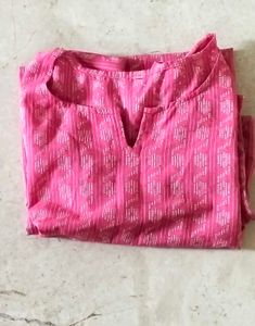 Pink Colour Kurta