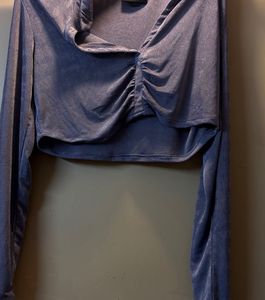 lavender Long Sleeve Top