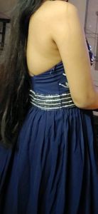 Halter neck gown