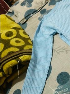 Light Blue Knit Cardigan