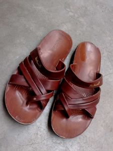 Brown Leather Sandals