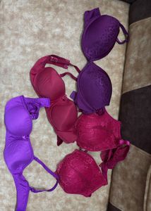 Burgundy & Purple Bra Bundle