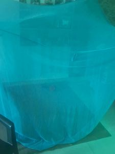 Blue Mosquito Net