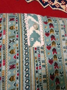Blue Chevron Kurti N Pant