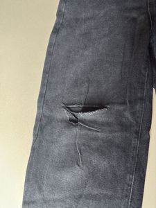 Distressed Wide Leg Jeans