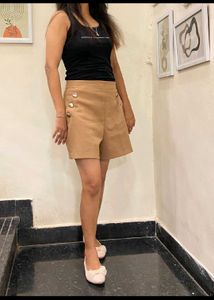 Zara Button Detail Shorts