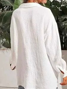 White Button-Down Top