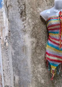 VNM. Striped Tube Top