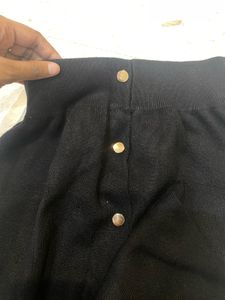 Buttoned Skirt