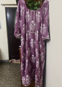 Purple Summer Palazzo Suit