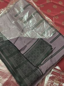 plum silk saree