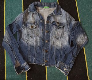 Crop Denim Jacket