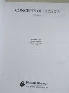 Concept of Physics Vol 1&amp;2   (Hc Verma)