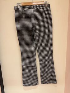 Gingham Flare Pants