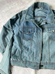 Crop Denim Jacket